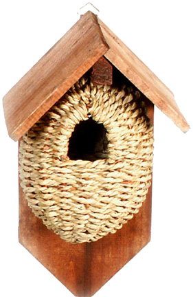 HB1338 Tree Mount Bird Nest - Click Image to Close